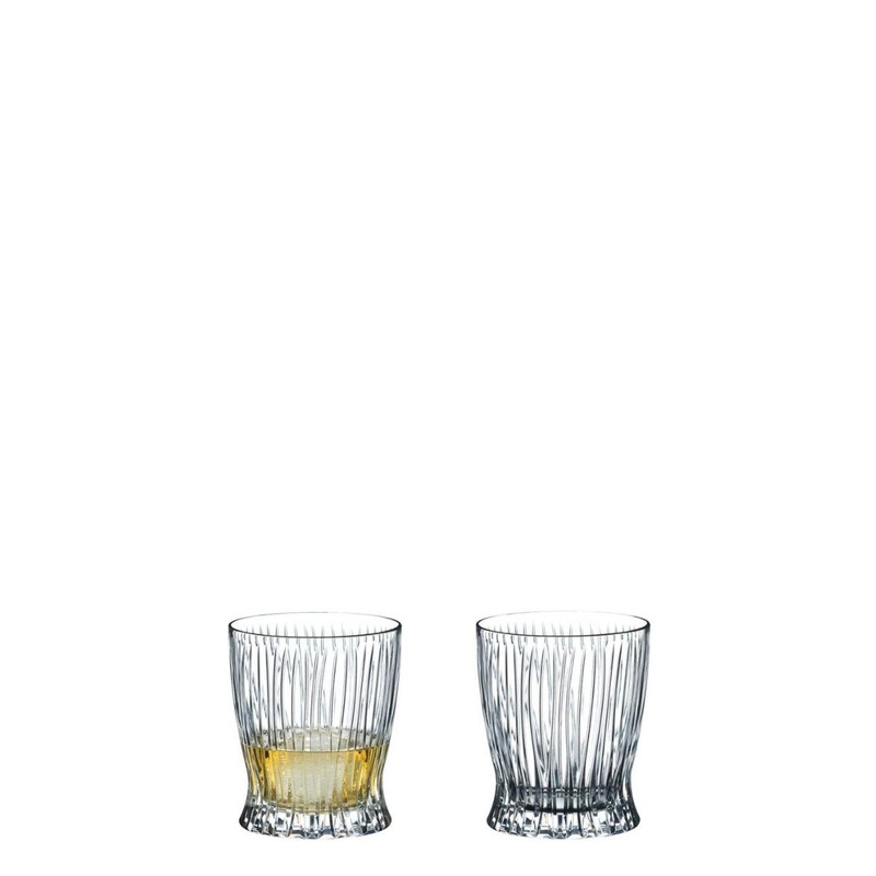 Riedel Tumbler Fire Whisky Glasses - Set of 2