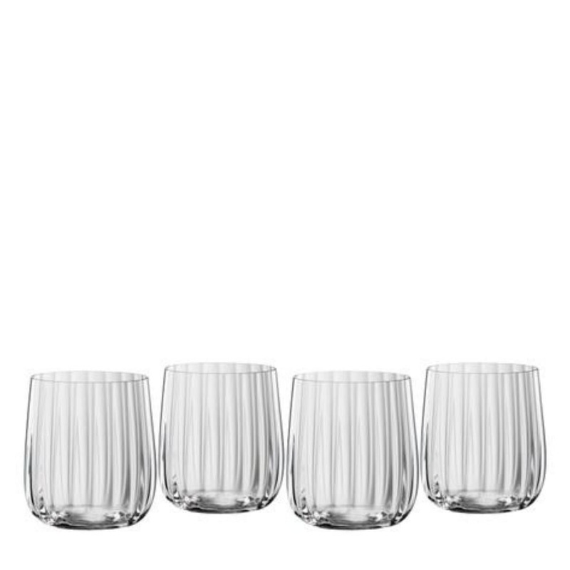 Spiegelau (Riedel) Lifestyle Fluted Tumbler - Set of 4