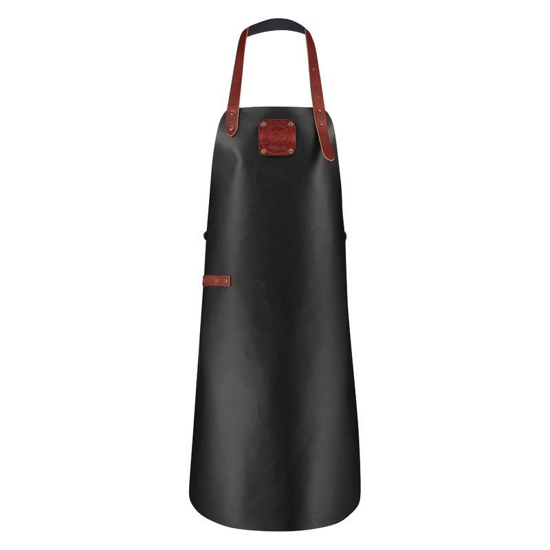 Witloft Leather Apron - Cognac/Black