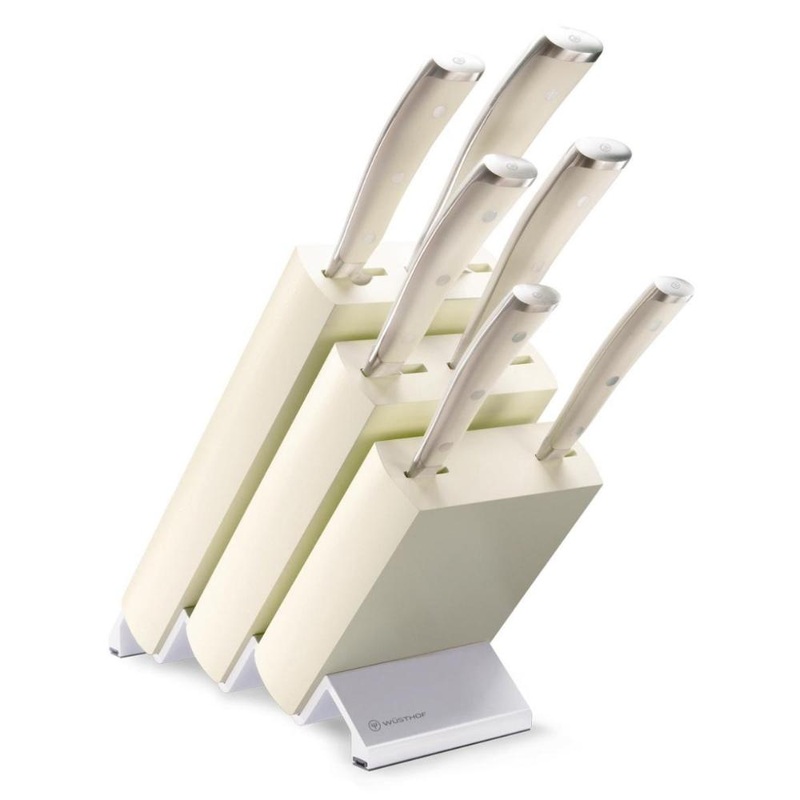 WSTHOF Classic Ikon 6 Piece Knife Block Set - Cream