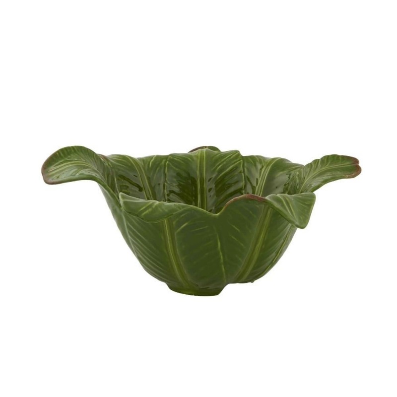 Bordallo Pinheiro Banana Leaf Salad Bowl  37cm