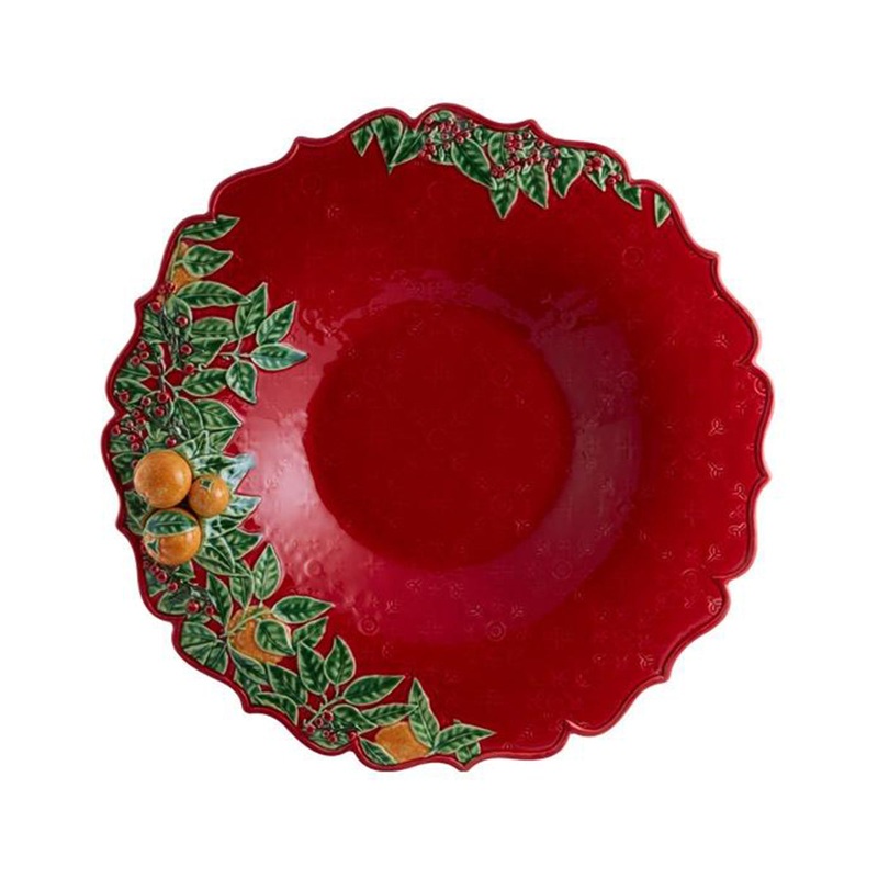Bordallo Pinheiro Christmas Garland Centrepiece