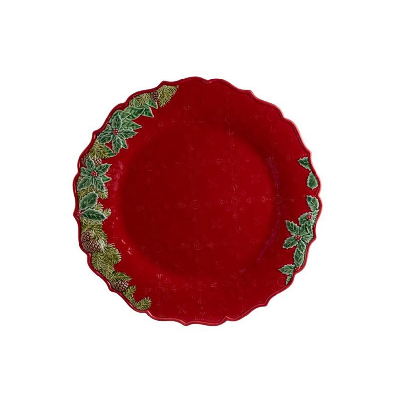 Bordallo Pinheiro Christmas Garland Charger Plate - 35cm
