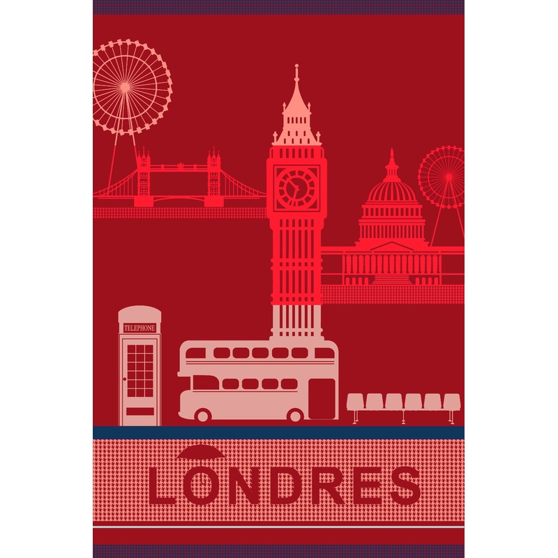 Coucke Tea Towel - London City