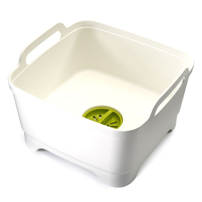 Joseph Joseph Wash&Drain Washing Up Bowl - White