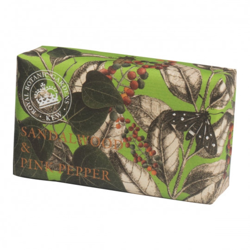 Kew Gardens Soap - Sandalwood and Pink Pepper
