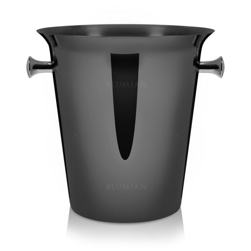 Lumian Dionisio Black Wine/Champagne Bucket - 5lt