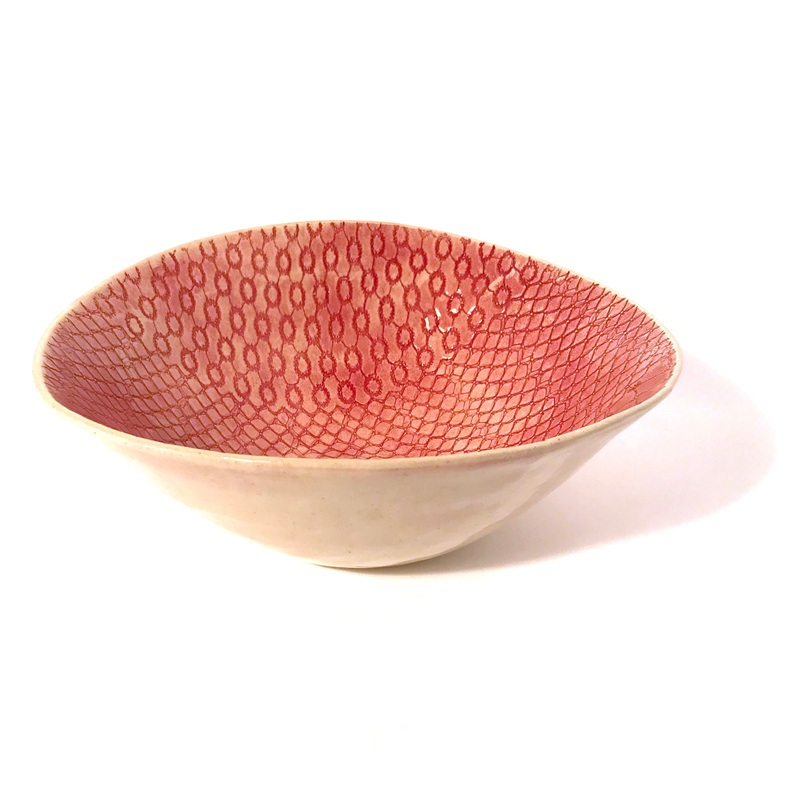 Wonki Ware Deep Pasta Bowl - Pimento
