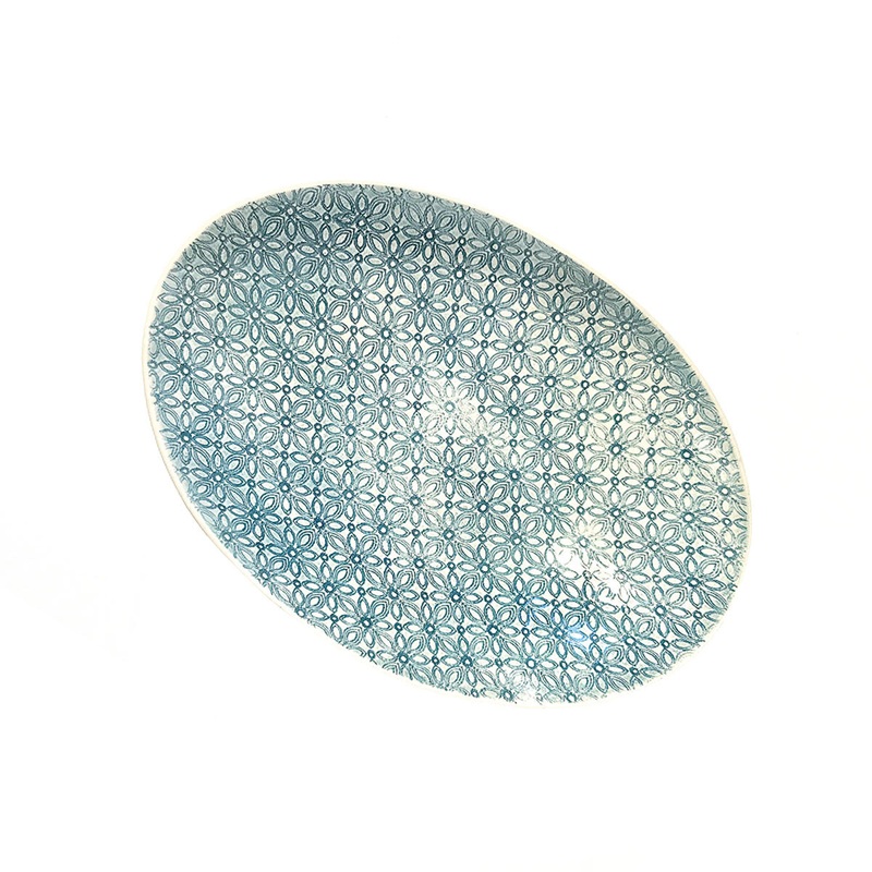 Wonki Ware Large Etosha Pebble Dish - Marine