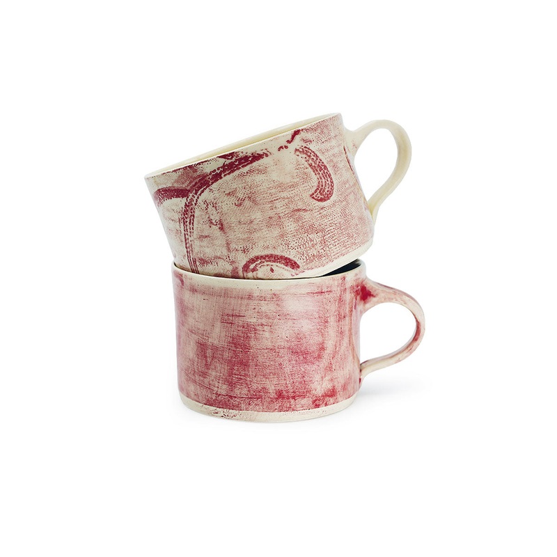 Wonki Ware Squat Mug - Pimento Mix