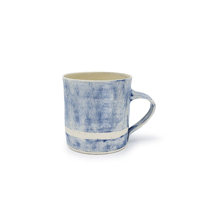 Wonki Ware Straight Mug - Blue
