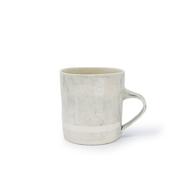 Wonki Ware Straight Mug - Grey