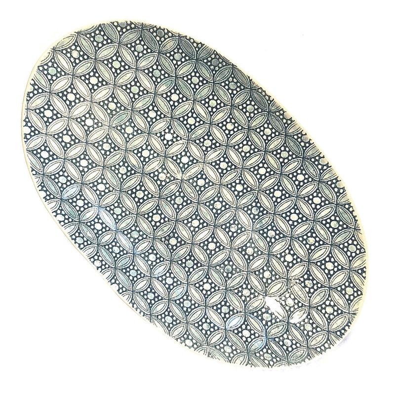 Wonki Ware XLarge Etosha Pebble Dish - Marine