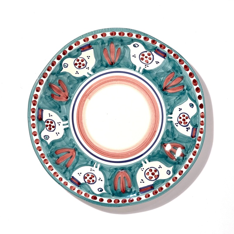 Amalfi Green Gallina Dinner Plate - 29cm