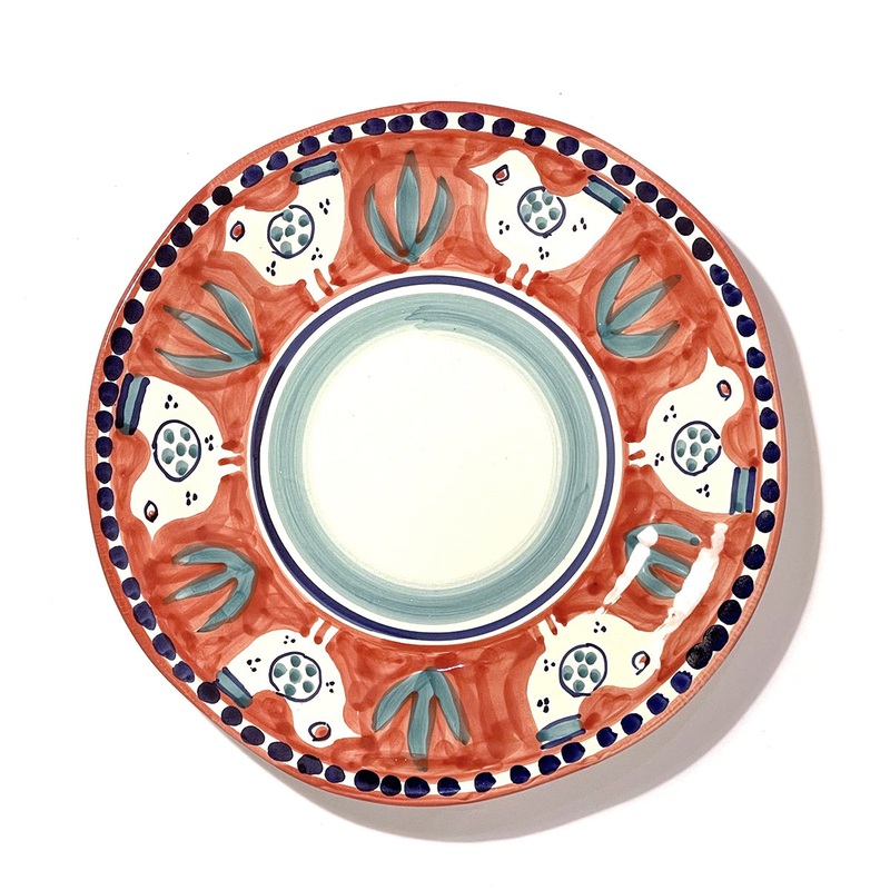 Amalfi Pink Gallina Dinner Plate - 29cm