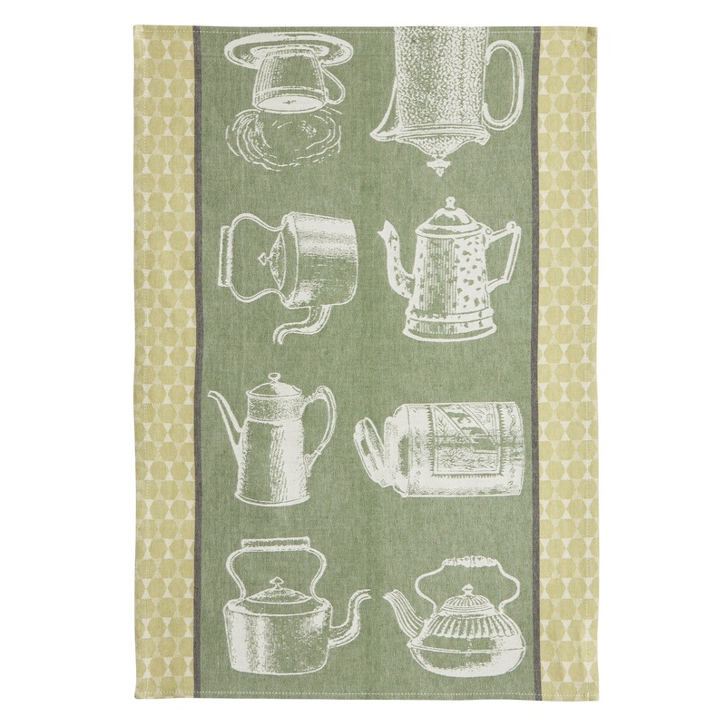 Coucke Jacquard Kitchen Towel - Tea