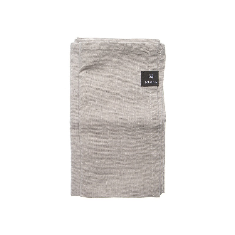 Himla Sunshine Set of 4 Napkins - Ash