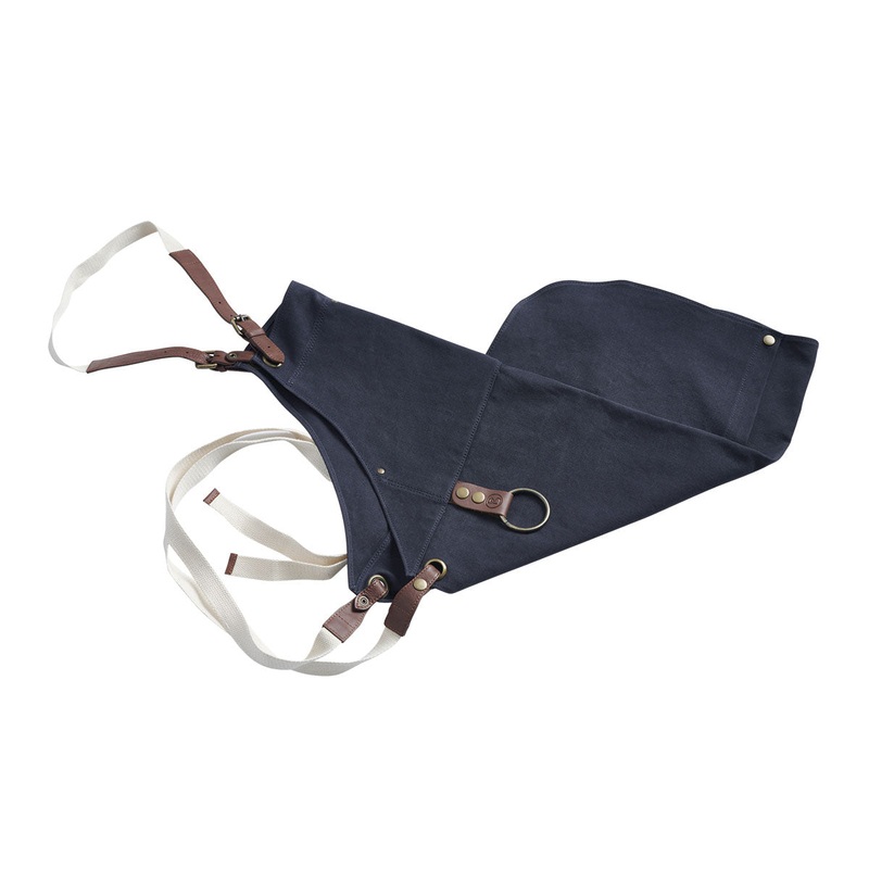 Professional Secrets Canvas Weave Chefs Apron - Navy
