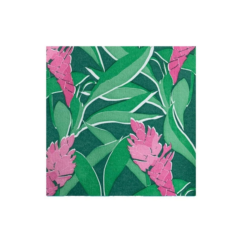 Francoise Paviot Cocktail Napkins - Leaf
