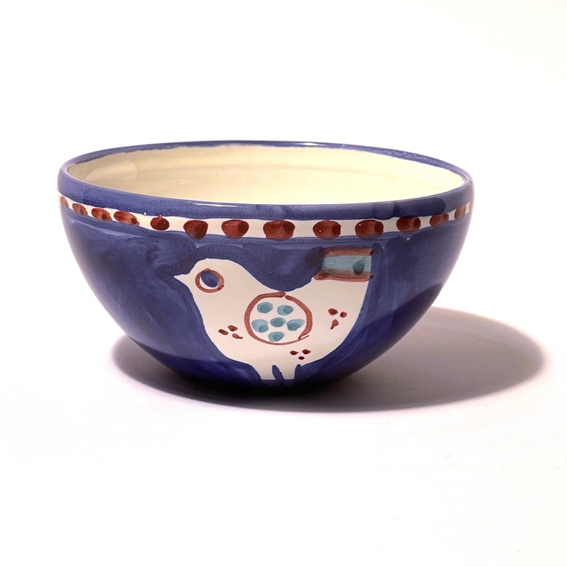 Amalfi Blue/Green Gallina  Bowl - 14cm