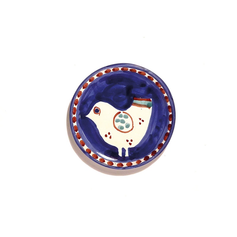Amalfi Blue/Green Gallina Mini Oil/Dip Plate