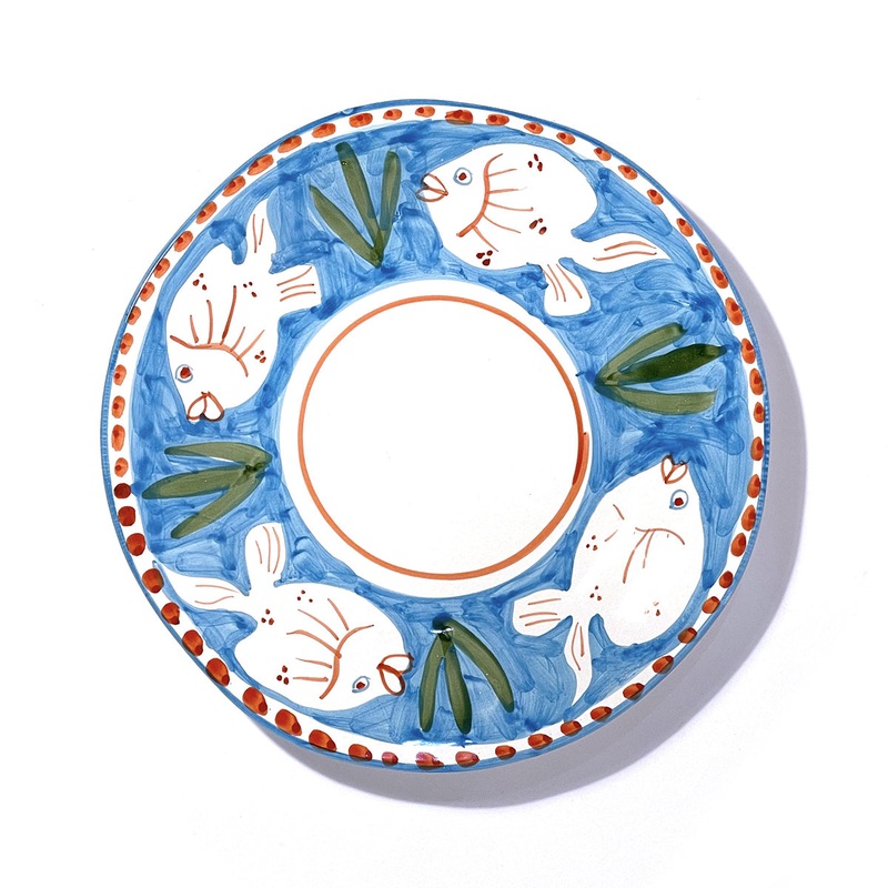 Amalfi Blue Poseidon Dinner Plate - 29cm