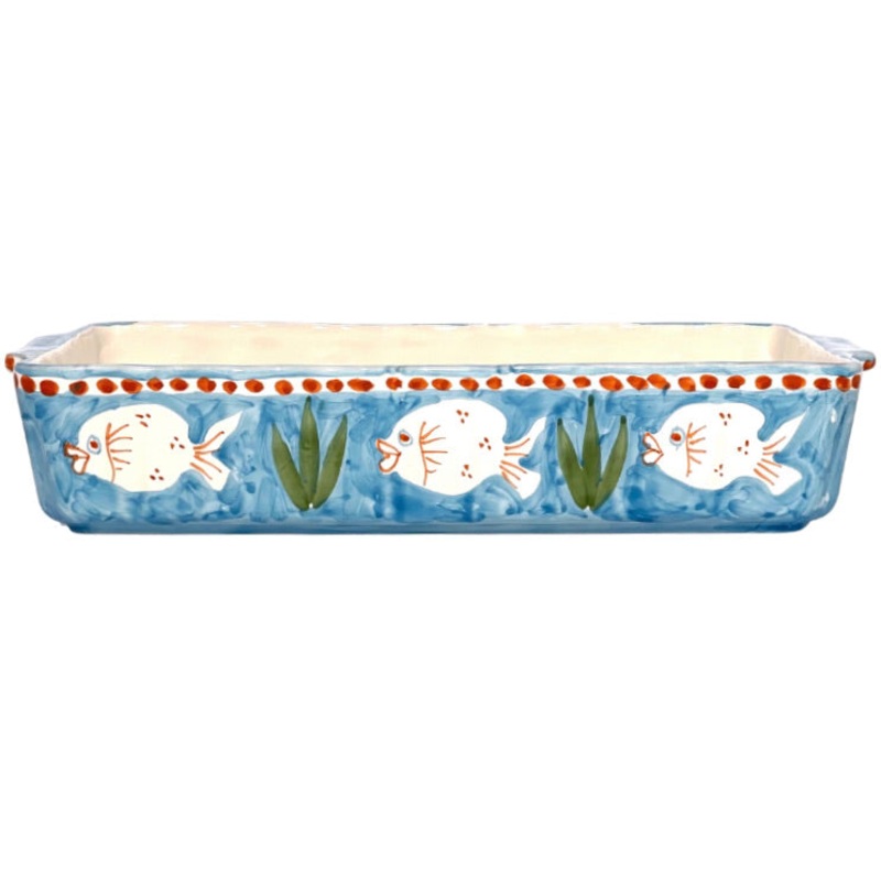 Amalfi Blue Poseidon Oven/Serving Dish - 36cm
