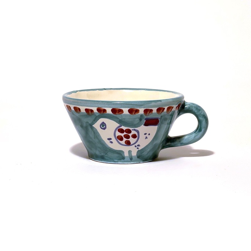 Amalfi Green Gallina Conical Cup