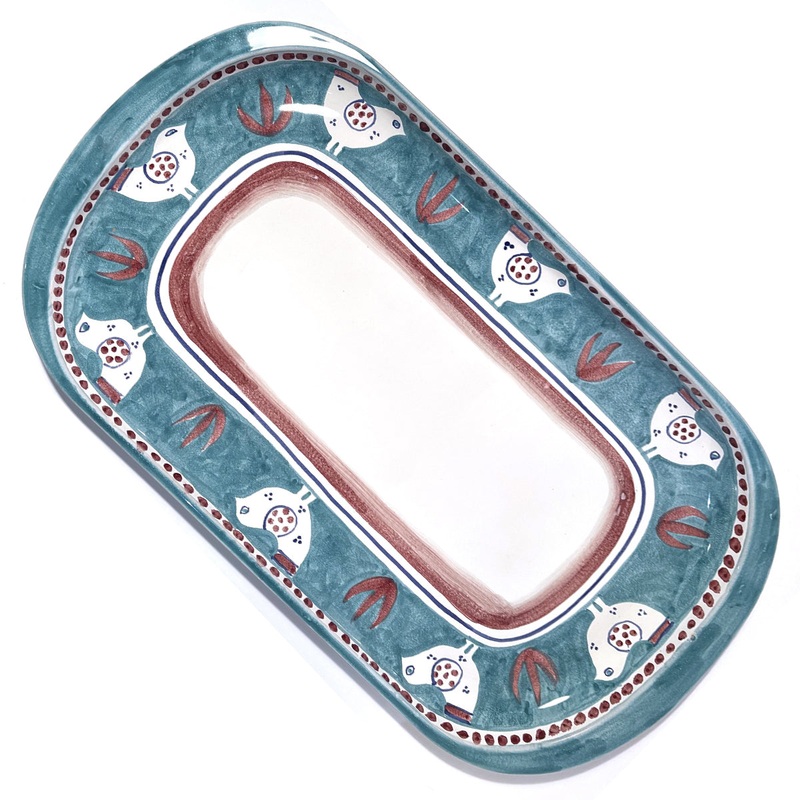 Amalfi Green Gallina Platter - 70cm