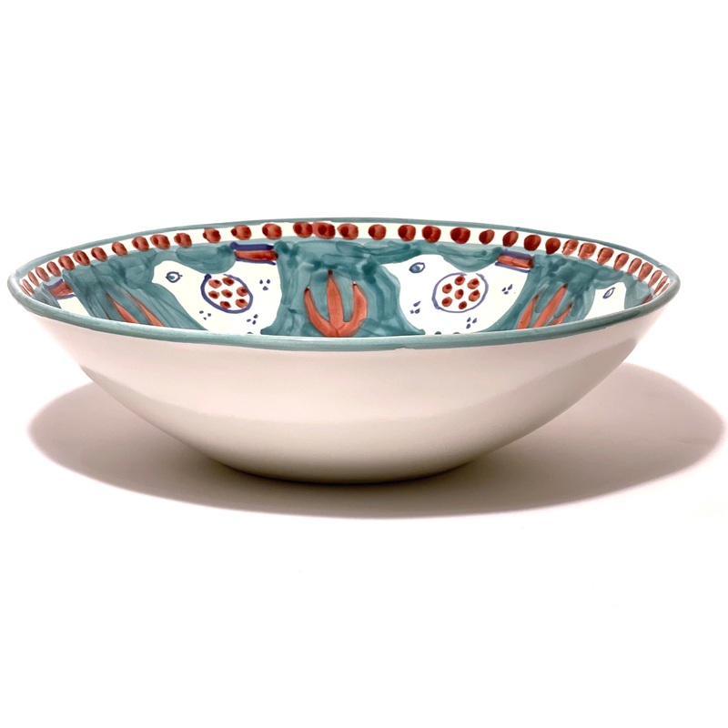 Amalfi Green Gallina Salad Bowl - 32cm