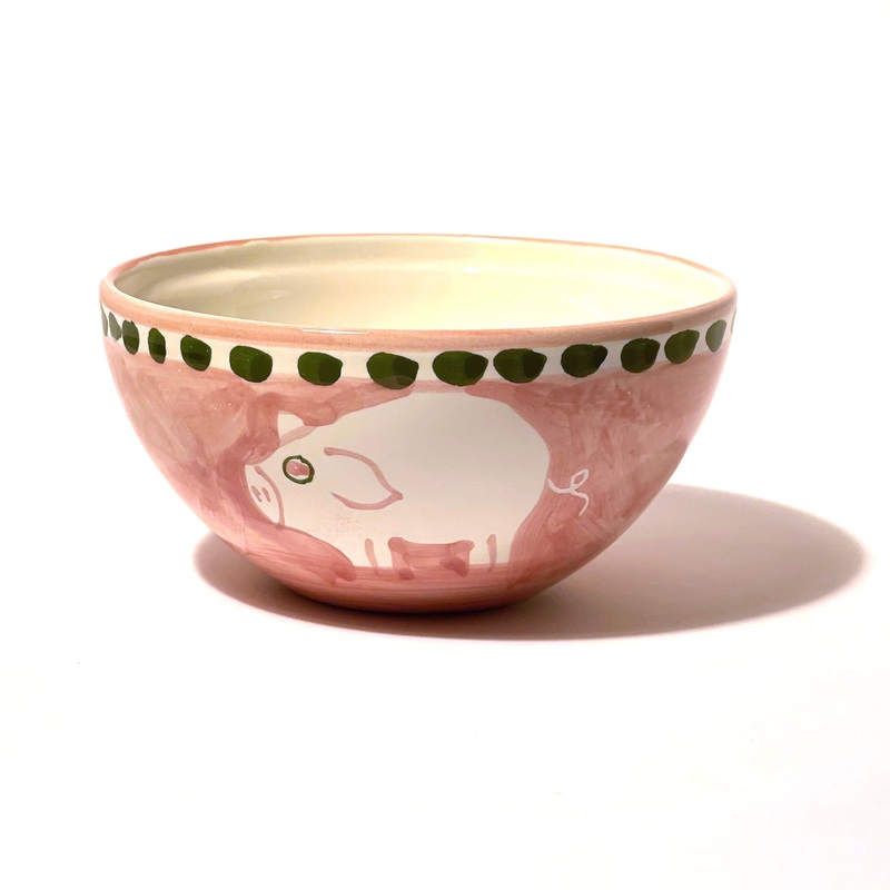 Amalfi Pink Cortile Bowl - 14cm