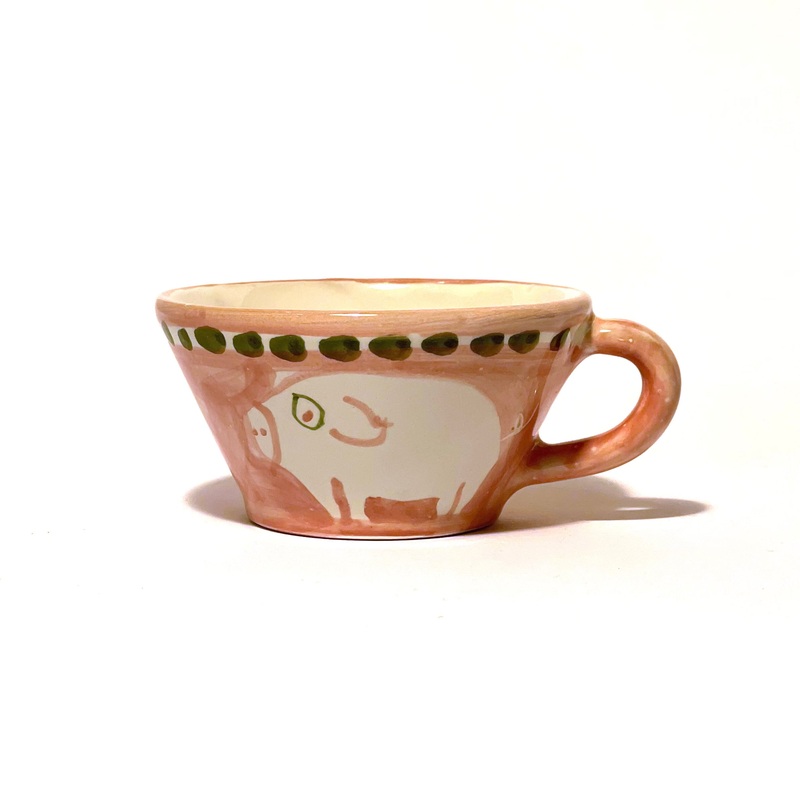 Amalfi Pink Cortile Conical Cup