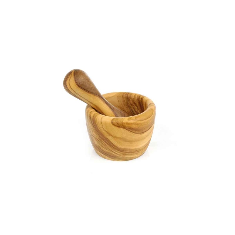 Berard Mini Olive Wood Pestle and Mortar