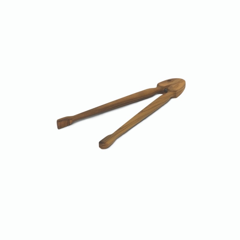 Berard Olive Wood Tongs