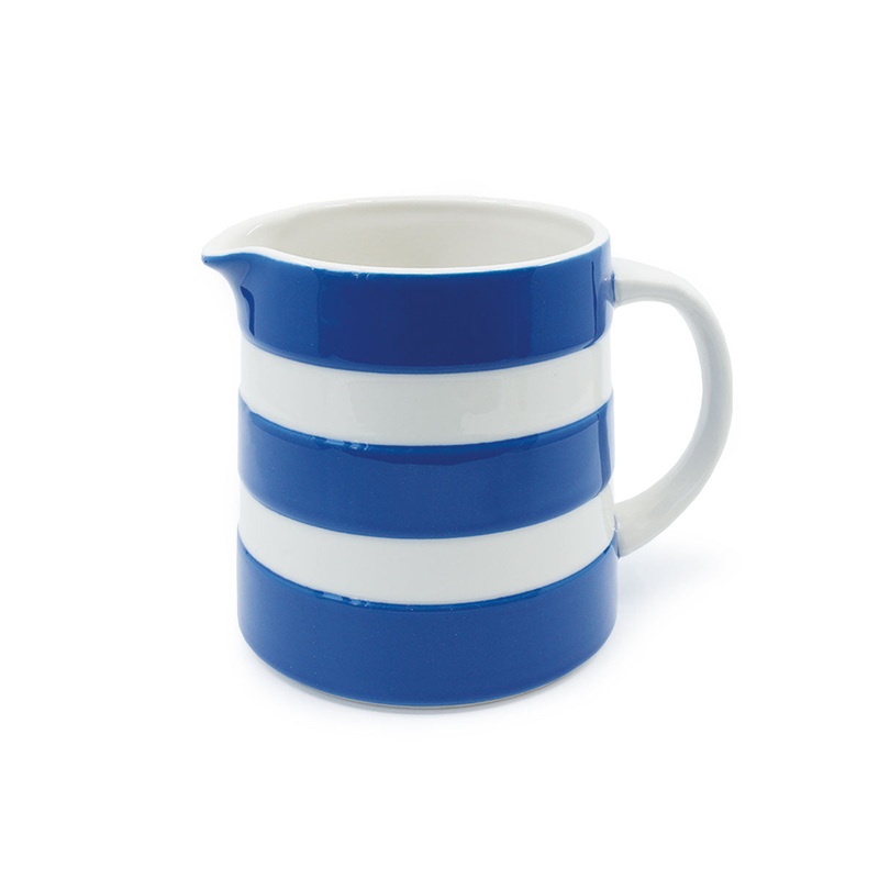 Cornishware Blue Dreadnought Jug - 84cl