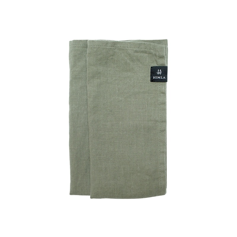 Himla Sunshine Set of 4 Napkin - Sage
