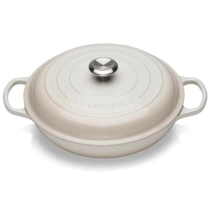 Le Creuset Signature Shallow Casserole 30cm - Meringue