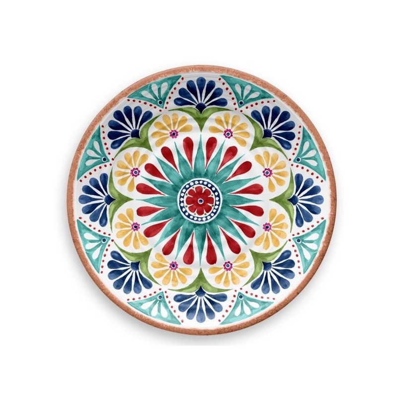 Rio Medallion Melamine Dinner Plate - 27cm
