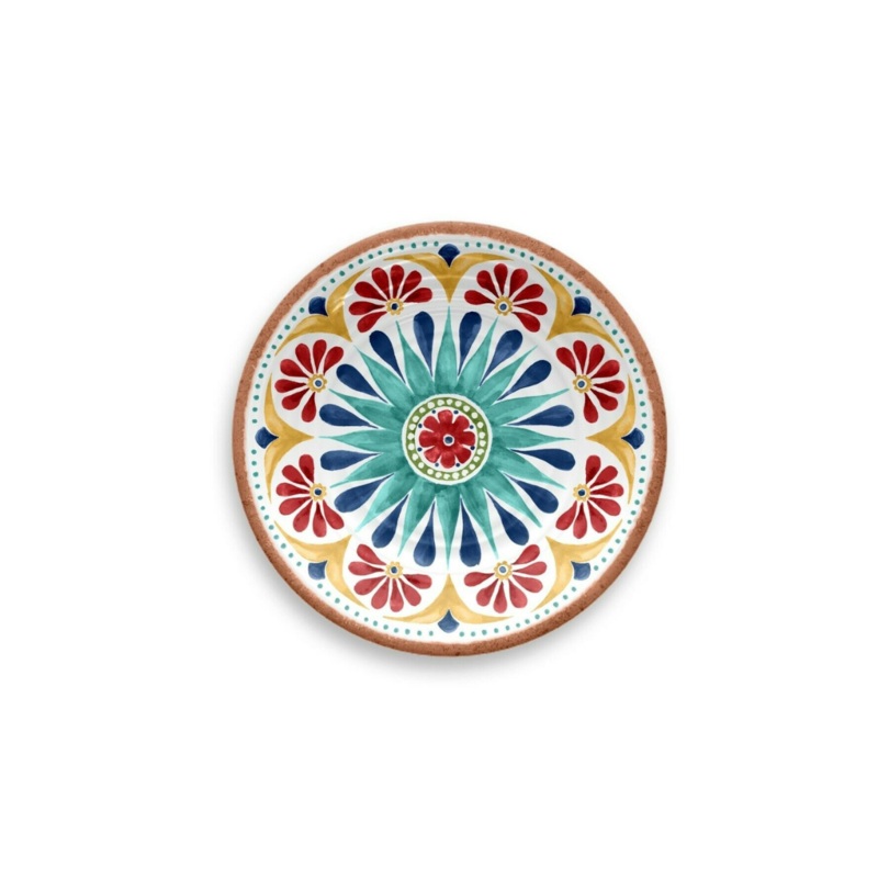 Rio Medallion Melamine Salad Plate - 22cm