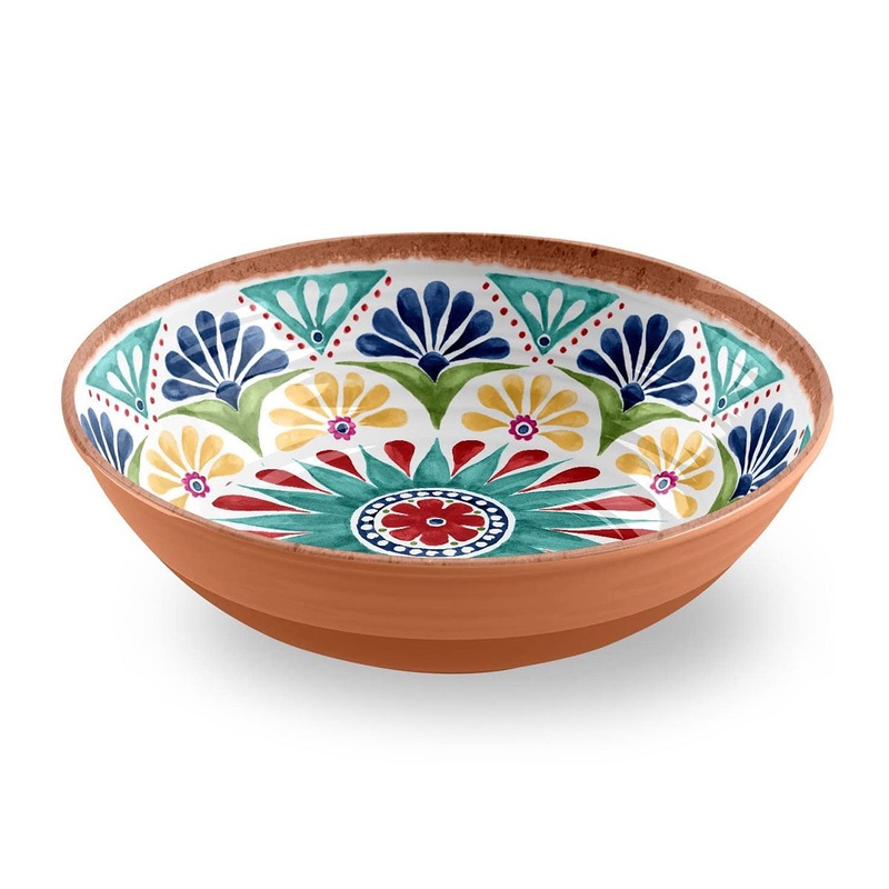 Rio Medallion Melamine Serving Bowl - 31cm