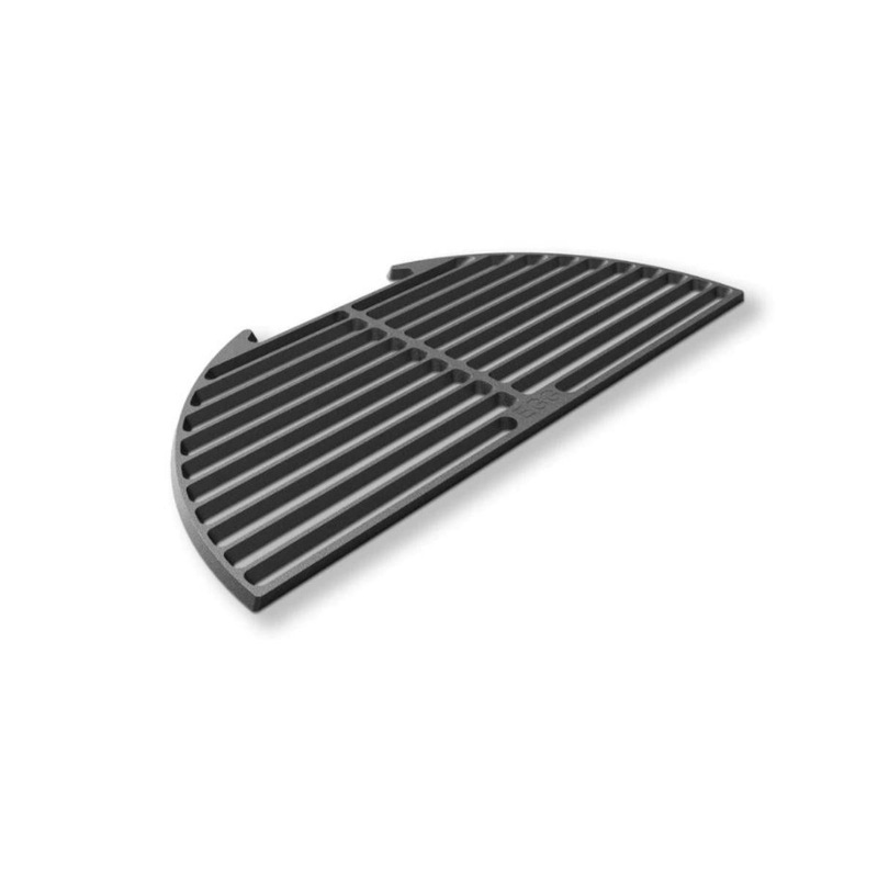 Big Green Egg Half Moon Cast Iron Grid