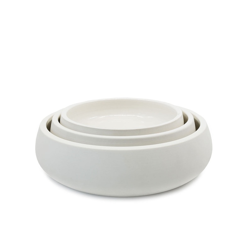 John Julian Flat Nesting Bowls Set of 3