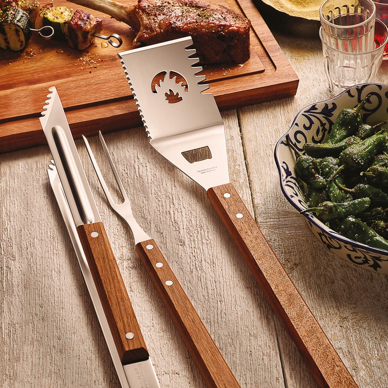 Tramontina 3-Piece BBQ Tool Set