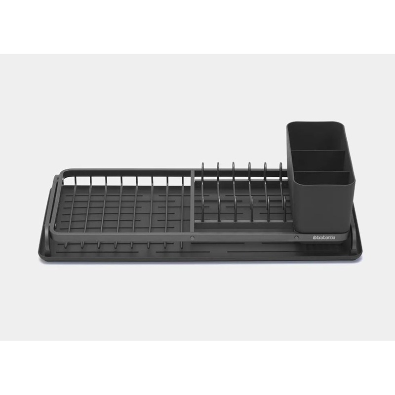 Brabantia Compact Black Dish Drying Rack - Small
