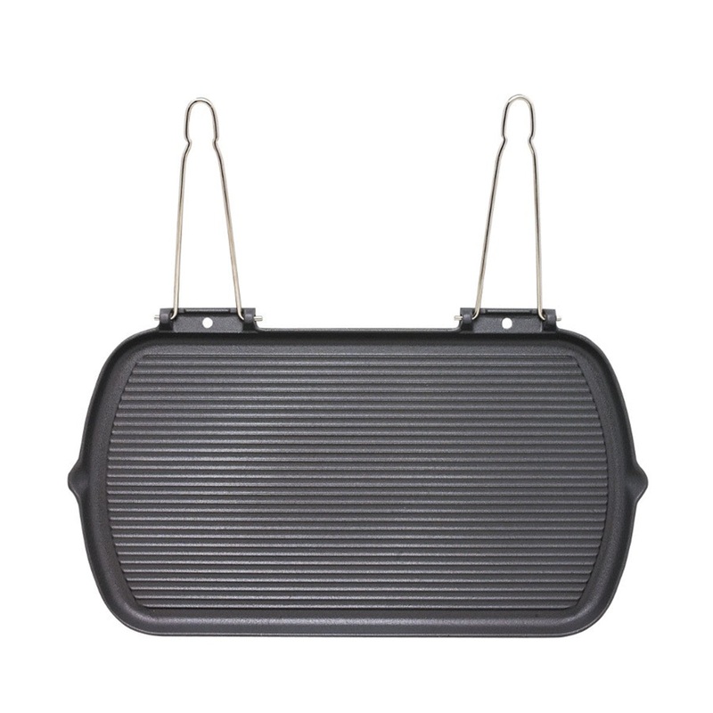 Chasseur Cast Iron Supergrill Pan with folding handles - 50cm