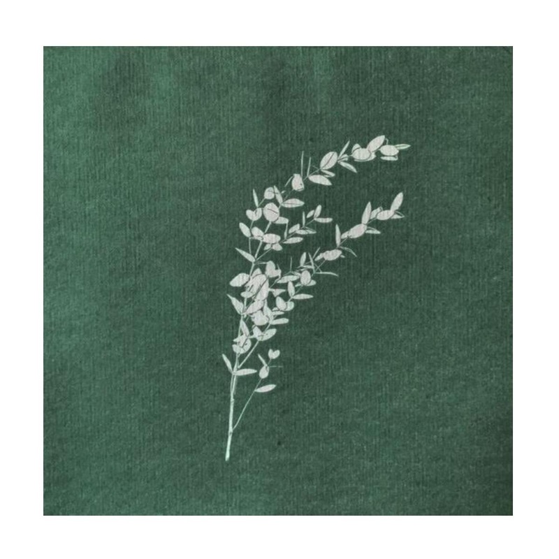 Francoise Paviot French Dinner Napkins - Green Eucalyptus