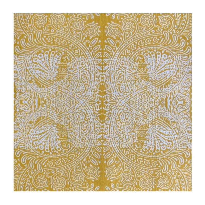 Francoise Paviot French Dinner Napkins - Yellow Pashmina
