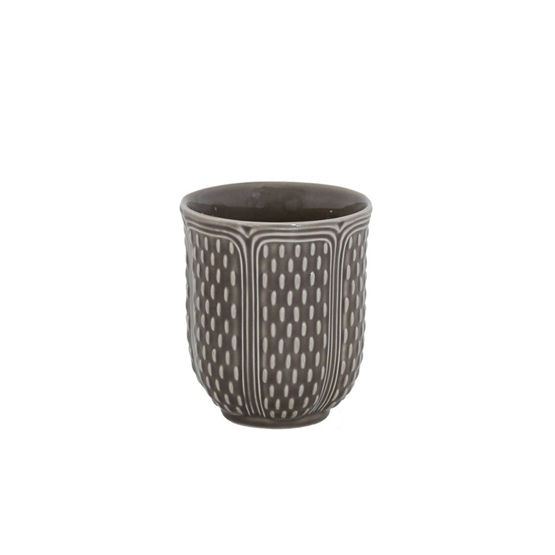 Gien Pont Aux Choux Cup - Taupe