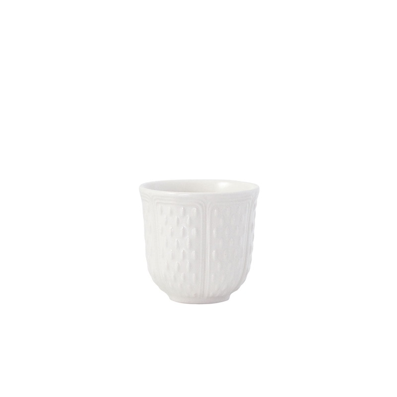 Gien Pont Aux Choux Espresso Cup - White