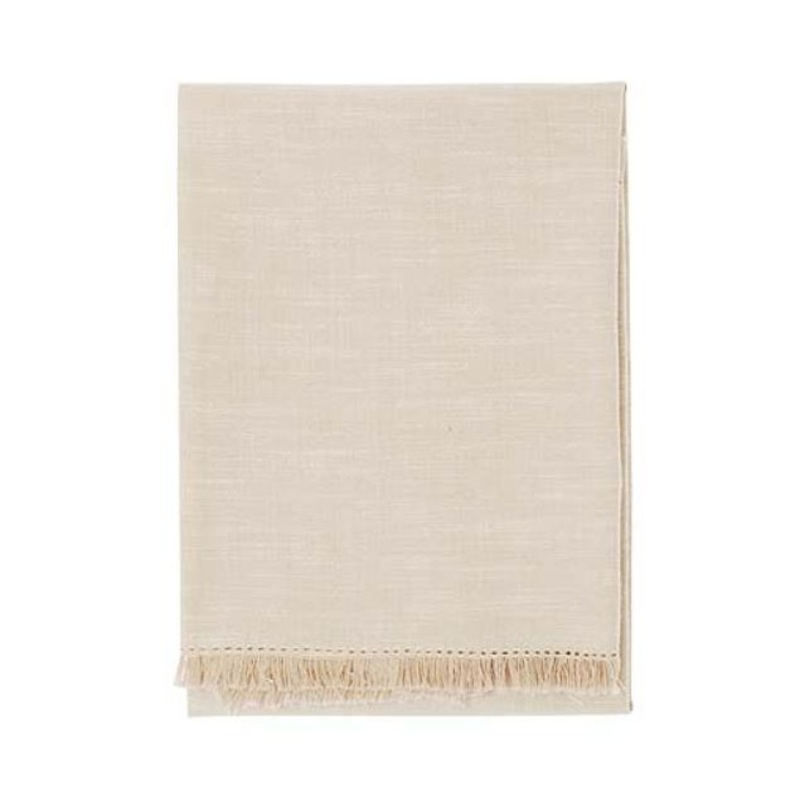 Walton & Co Chambray Hand Towel - Limestone